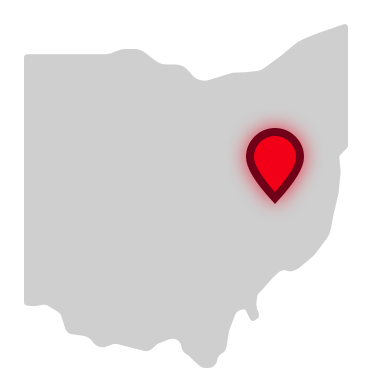 Buckeye Career Center location on Ohio map