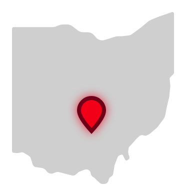 ECFTS location on Ohio map