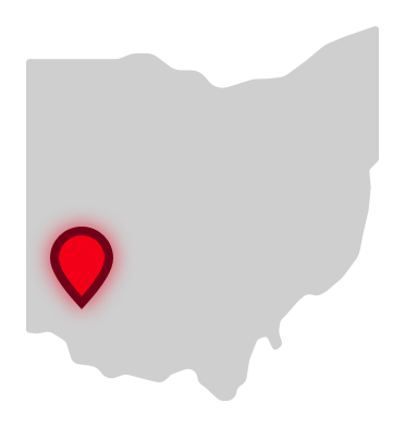 Great Oaks Career Campuses location on Ohio map