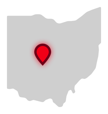 Tolles Career Center location on Ohio map